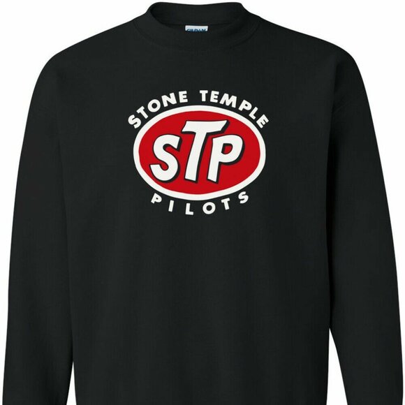 Stone Temple Pilots STP Logo Crewneck Vintage Rock Band Sweatshirt 24 - Picture 1 of 5